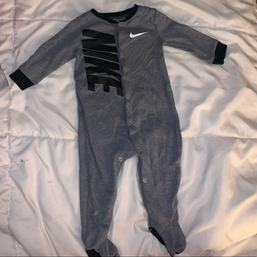 Nike baby footie onesie